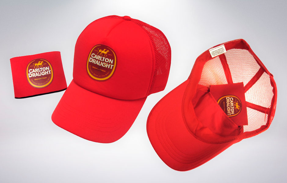 281 – Foam Front Truckers Cap With Mini Cooler